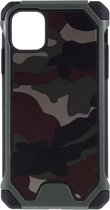 Apple iPhone 11 Hoesje Camouflage Groen