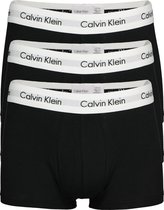 Calvin Klein Low Rise Trunks (3-pack) - zwart