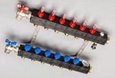 Top-Flow kunststof verdeler PRO 7 groepen inclusief adapters 16 mm