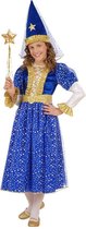 Widmann - Elfen Feeen & Fantasy Kostuum - Sterrenfee Prinses Of The Sea Kostuum Meisje - blauw - Maat 128 - Carnavalskleding - Verkleedkleding