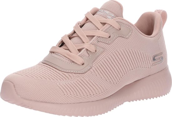 Skechers Bobs Squad Tough Talk dames sneakers - Roze - Maat 38 - Extra comfort - Memory Foam