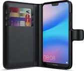BeHello Huawei P20 Lite Wallet Case Zwart