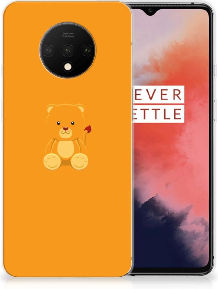 OnePlus 7T Telefoonhoesje met Naam Baby Beer