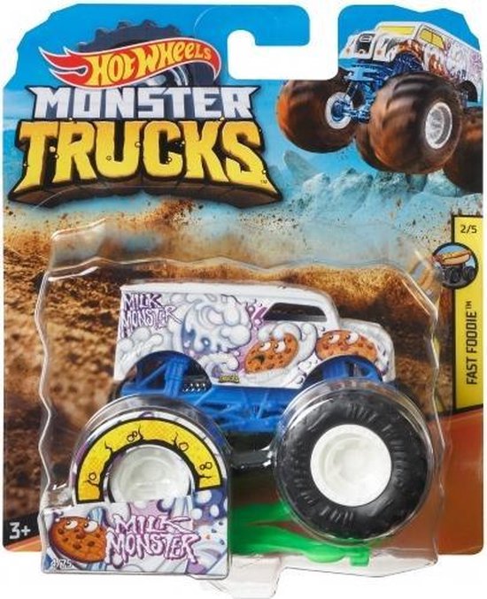 hot wheels monster truck milk monster