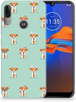 GSM Hoesje Motorola Moto E6 Plus TPU Hoesje Pups
