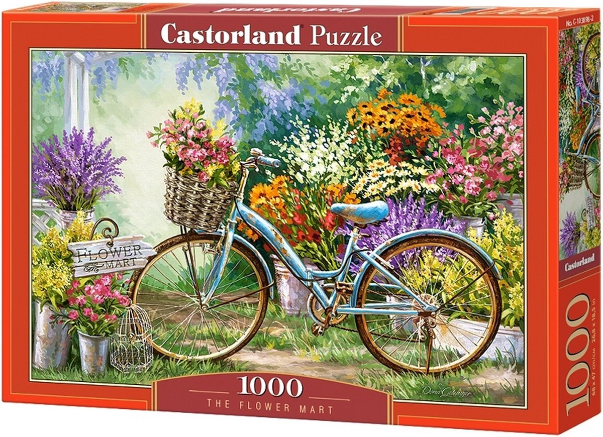 Puzzle - Fleurs d'été - 4000 pièces - Castorland