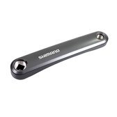 Shimano Steps FC-E6000 Crank Arm Links, zilver Pedaalarmlengte 170mm