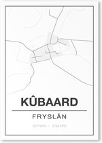 Poster/plattegrond KUBAARD - A4