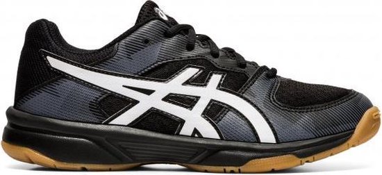 Asics Gel-Tactic GS indoorschoenen jongens zwart/wit | bol.com