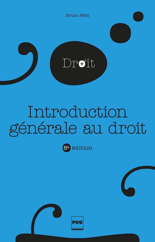 Introduction générale au droit - cover