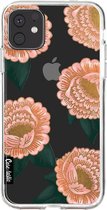 Casetastic Apple iPhone 11 Hoesje - Softcover Hoesje met Design - Winterly Flowers Print