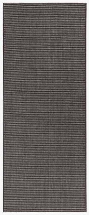 Balkonkleed effen Match - zwart 80x200 cm
