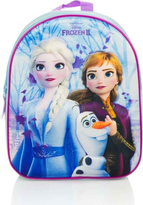 Disney Frozen rugtasje 3D voor kinderen - Rugtas/schooltas - Disney Frozen  Elsa en... | bol.com