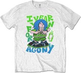 Billie Eilish Heren Tshirt -S- Agony Wit