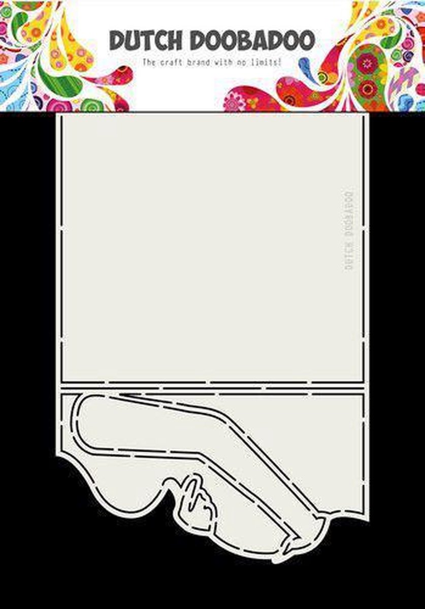 Dutch Doobadoo Card art zwanger 250 x 160mm 470.713.712