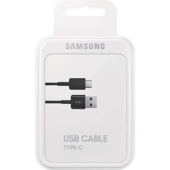 data- en laadkabel - USB-C - 1.5m zwart