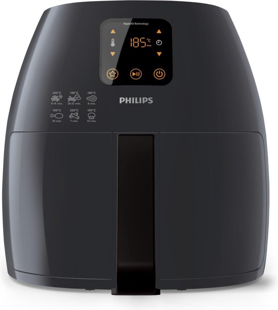 Philips Avance Airfryer XL HD9241/40 - Hetelucht friteuse - Grijs | bol.com