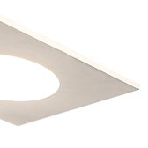 QAZQA simply - Moderne LED Inbouwspot - 1 lichts - L 83 mm - Staal - Woonkamer | Slaapkamer | Keuken