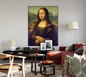 Mona Lisa, Leonardo da Vinci - Foto op Akoestisch paneel - 150 x 200 cm