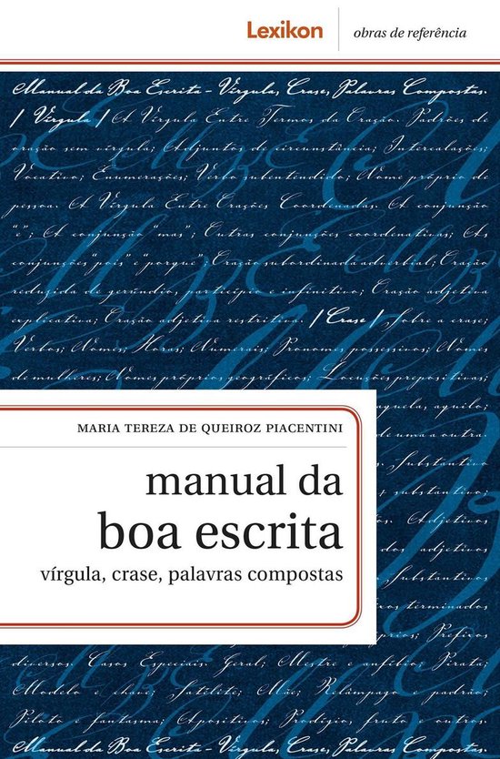 Manual da boa escrita - cover