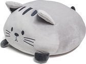 Coussin Balvi chat Kitty gris