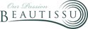 Logo van Beautissu, met de tekst 'Our Passion Beautissu'.