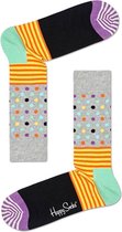 Happy Socks Sokken Stripes & Dots Socks Zwart Maat:36-40