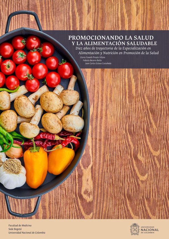 Promocionando la salud y la alimentación saludable - cover