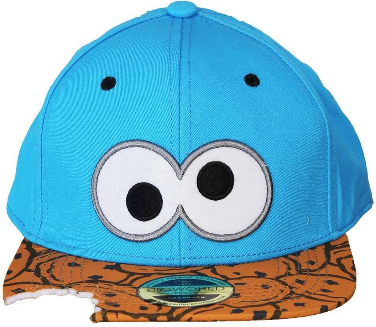 Sesamstraat Cookie Cap Pet Blauw - Official Merchandise | bol.com