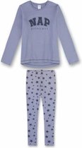 Sanetta meisjes  pyjama Nap princess  - 128  - Blauw