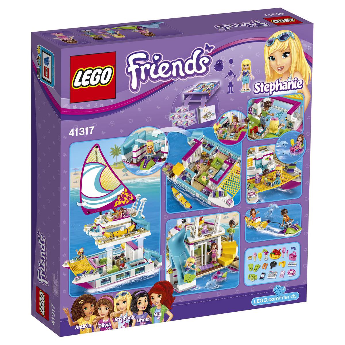 LEGO Friends Sunshine Catamaran - 41317 | bol.com