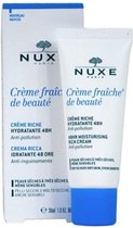 Nuxe Crème Fraiche de Beauté 48HR Moisturising Rich Cream - 30 ml