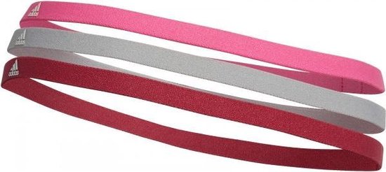 adidas Haarbandjes 3-pack - - roze - maat: One size - | bol.com