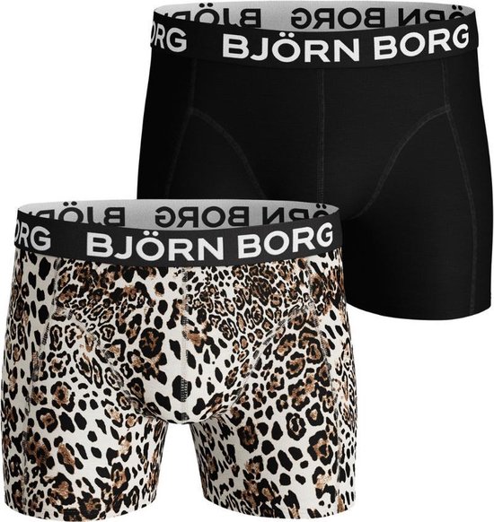 Bjorn Borg 2-pack boxershorts cotton stretch - Leo | bol.com