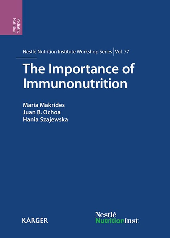 The Importance of Immunonutrition - cover