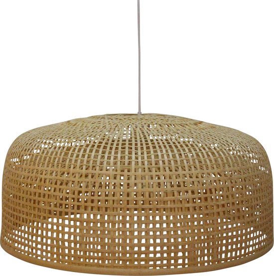 Lampe à suspension BePureHome Construct - Bamboe - Naturel - 30x65x65