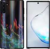 BackCover Aurora Glass - Telefoonhoesje - Hoesje voor Samsung Note 10 - Groen