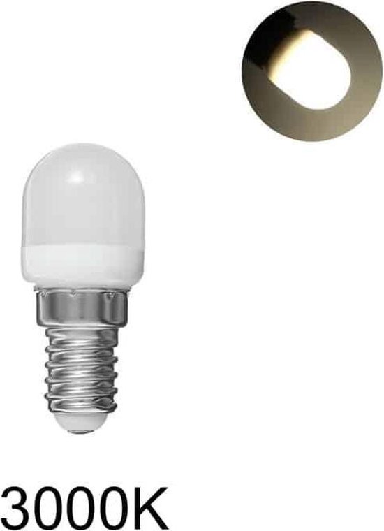 E14 Mini LED-lamp Duurzame energiebesparende lichtbron Spotlight, AC 220V  (warm wit)