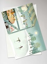 ViSSEVASSE Ice Skating - Greeting Card - XS