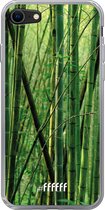 6F hoesje - geschikt voor iPhone 8 - Transparant TPU Case - Bamboo #ffffff