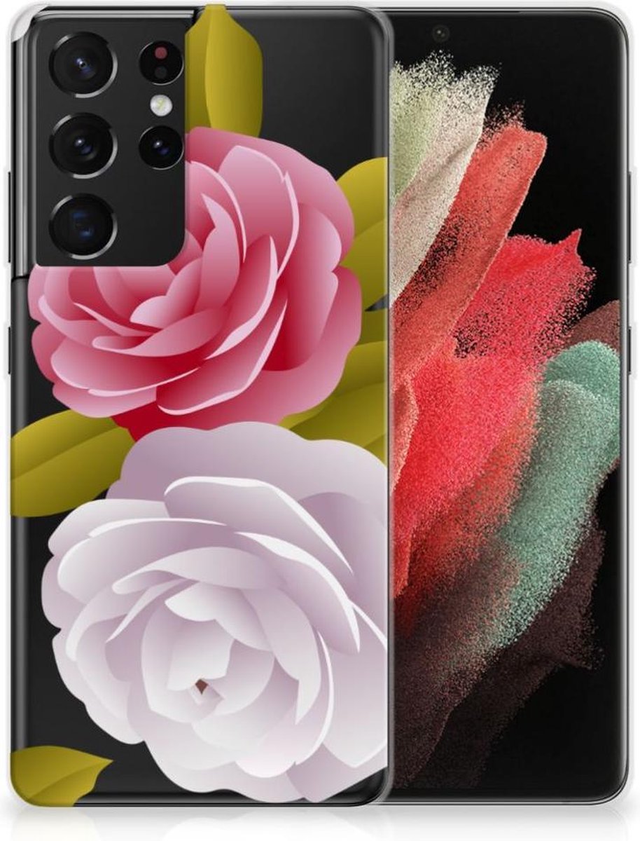Samsung Galaxy S21 Ultra TPU Case Roses