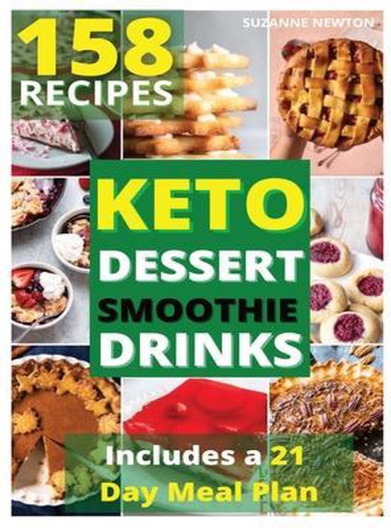 Ketogenic- Keto Dessert, Smoothie and Drinks - cover