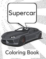 Supercar Coloring Book