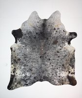 KOELAP Koeienhuid Vloerkleed - Zwartwit Gevlekt Salt & Pepper - 210 x 240 cm - 1003245