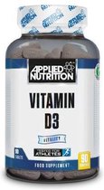 Applied Nutrition - Vitamines/Vitamine pil - Vitamine D3 - 90 tabletten  - 75 microgram