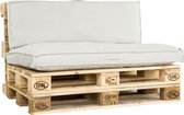 Unique Living Palletkussenset Luana Pebble Beige - 2 delig