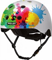 Melon "Coloursplash" Helm - 46-52 cm - Wit