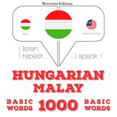 Magyar - maláj: 1000 alapszó