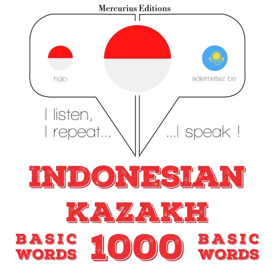 1000 kata-kata penting di Kazakhstan - cover