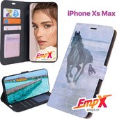EmpX Telefoonhoesje - Book Case - Geschikt Voor Apple IPhone Xs Max